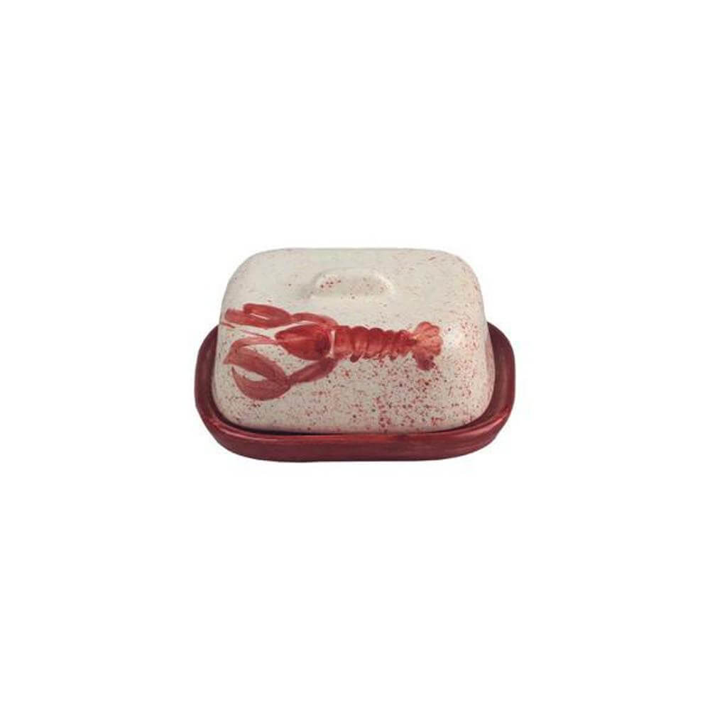 Selbrae House Mini Ceramic Butter Dish Red Lobster